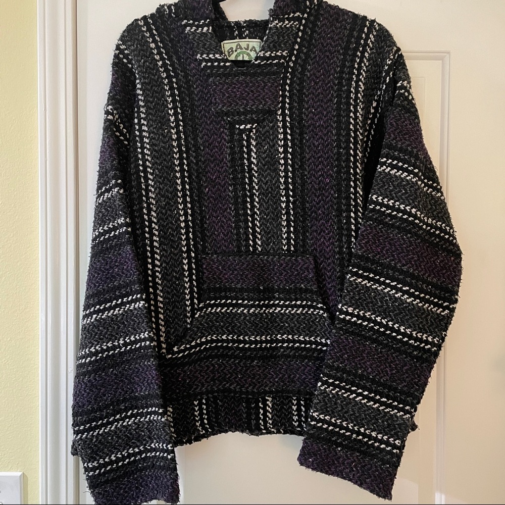 Baja Joe Knit Hoodie Size Large